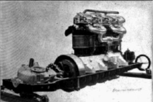 Clément Bayard - One of the individual 125 CV engines