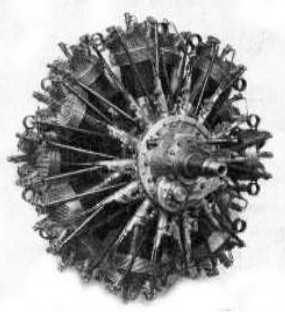 Clerget 14 Di, magnified picture