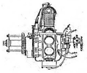 Clerget Hispano-Suiza 9T drawing