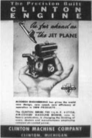 Clinton engines ad