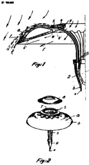 Patent based on the Coanda Effect