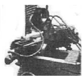Cochrane - Rear view with its Bosch magneto