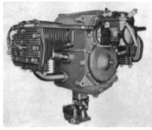 Continental - A-40, rear view