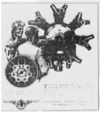 Continental - Anuncio motor avión