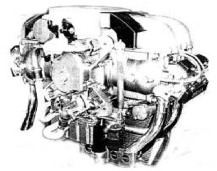 Continental/Honda, rear view