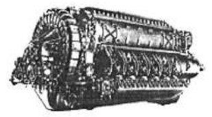 Continental IV-1430, rear view