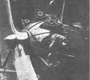 Cosmos on a Bristol aircraft