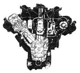 CRM engine, cross-section