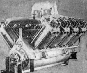 Curtiss V8 giving 200 hp