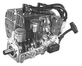 Cuyuna 430 cutaway