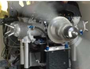 Engine on ACE-Higgs test bench