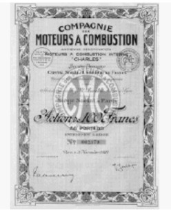 CMC - Acción de 100 francos