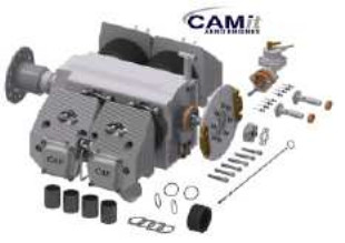 CAE (CAMit) 4-cylinder boxer exploded view