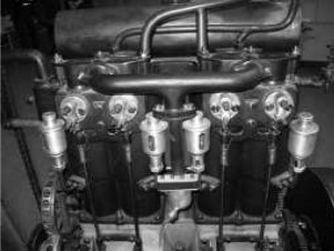 View of the NL-1 on the intake side