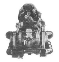 Daimler-Benz DB-623, detrás