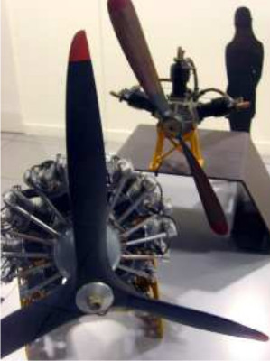 Miniaturas de los Anzani y Wasp Junior